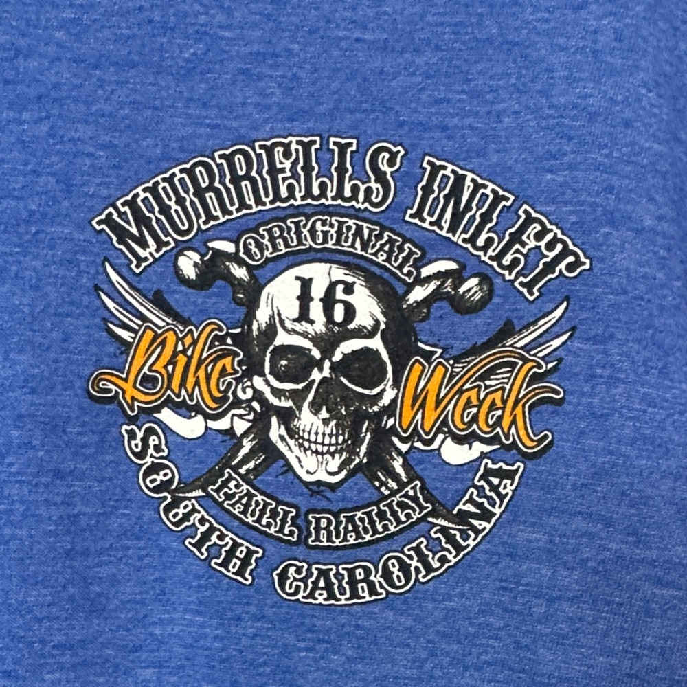 Blue Graphic Men's T-Shirt - Picture 2 of 4